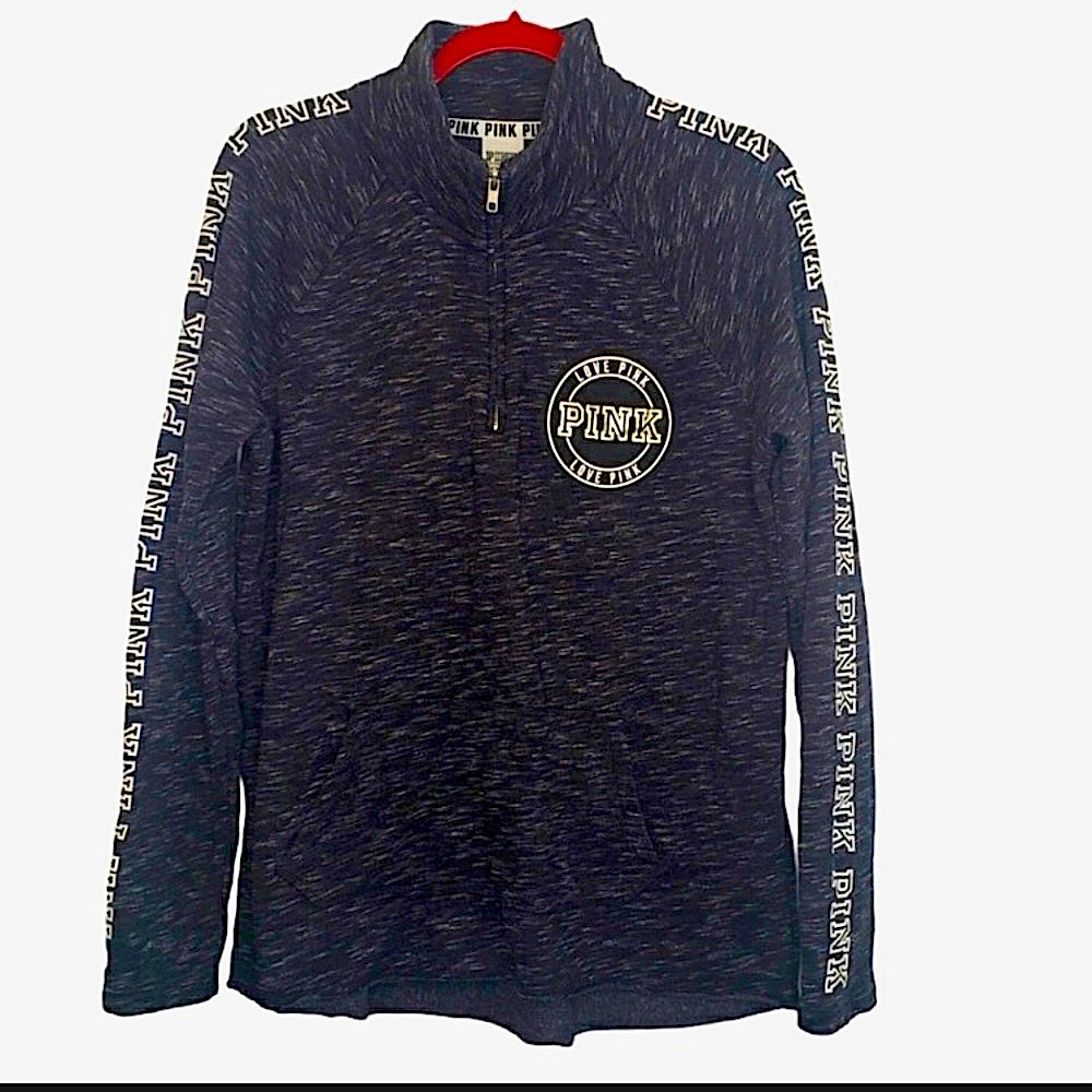 ✨PINK Victoria Secret 1/4 Zip Sweatshirt✨